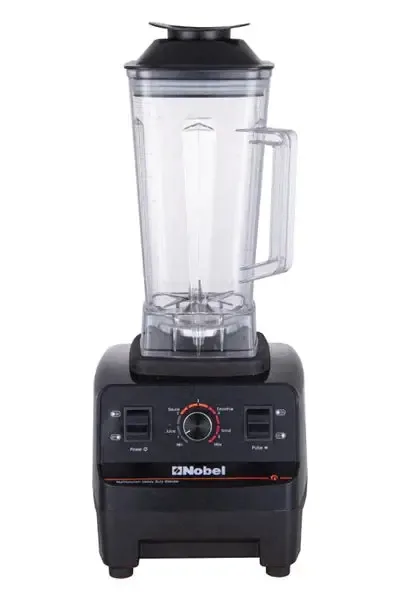 NOBEL Commercial Blender Black 2 Litre Stepless Speed Control NB550COM