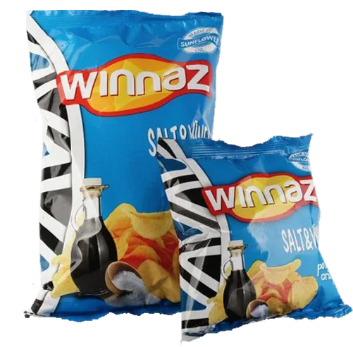 Winnaz Salt & Vinegar Potato Crisps Family Size