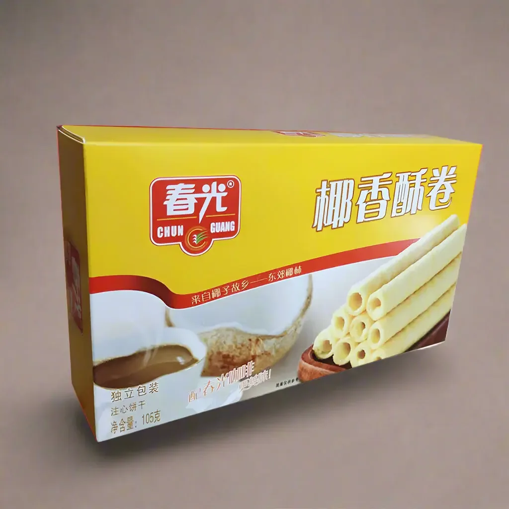 Chun Guang Coconut Wafer Roll - 105g Pack