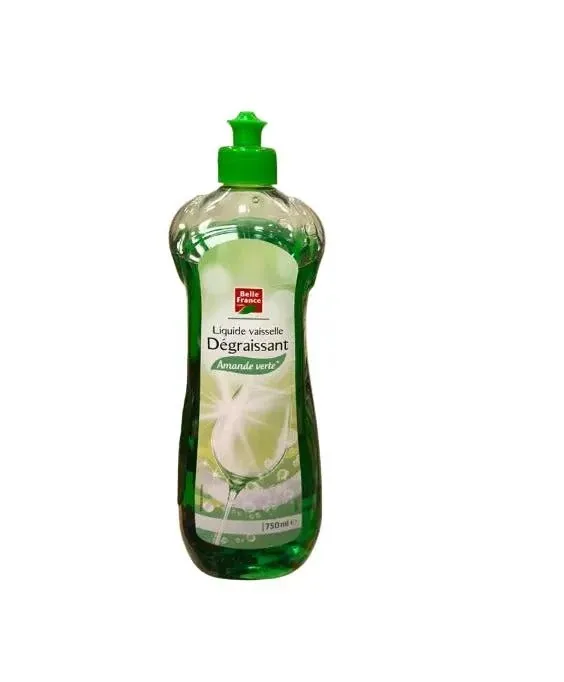 Belle France Liquide vaisselle dégraissant Amande Verte 750ml