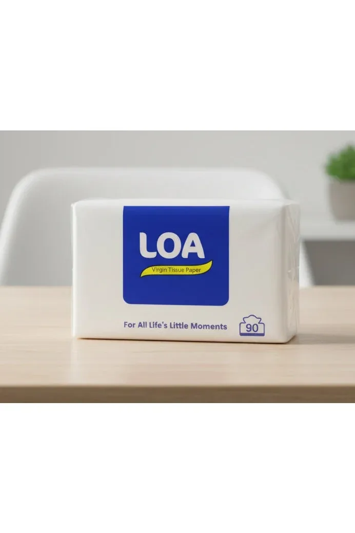 LOA Virgin Tissue Paper (90 Sheets)