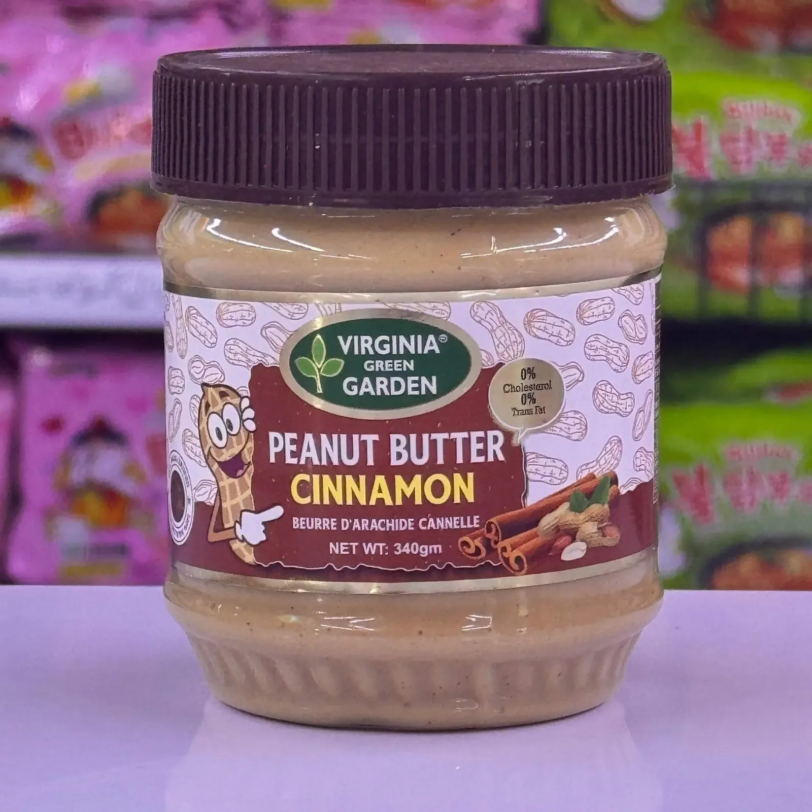 Virginia Green Garden Peanut Butter Cinnamon 340g
