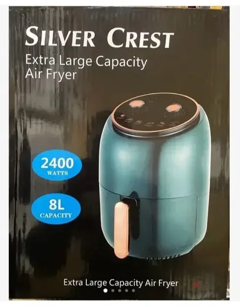 Silver Crest Extra Large Capacity Air Fryer  2400 watts 8L