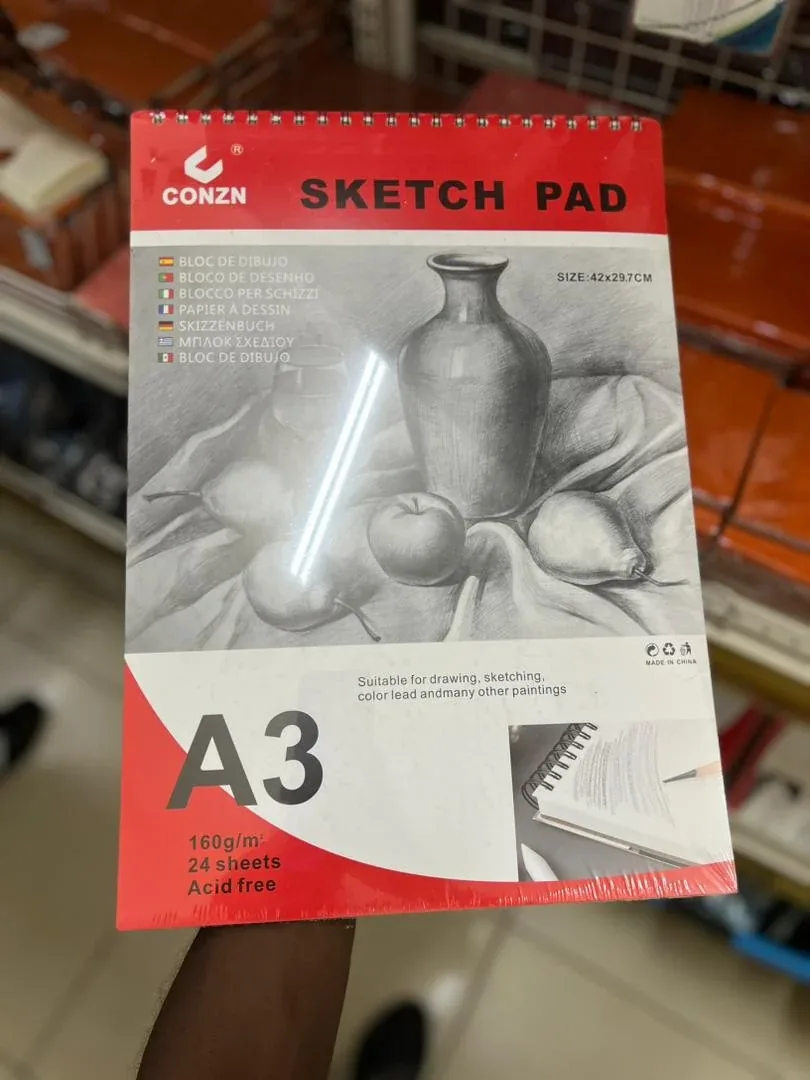CONZN A3 Sketch Pad (24 Sheets, 160g/m²)