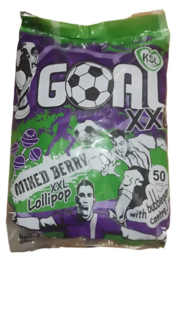 GOAL Miked Berry XXL Lollipop Sweet 50pcs