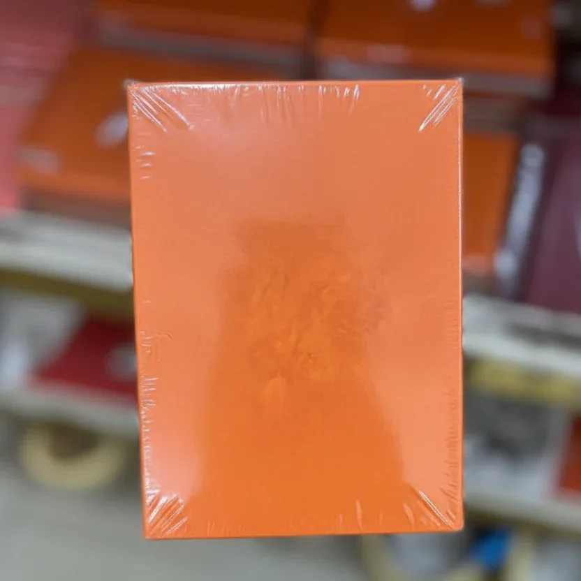Orange Hardcover Notebook A5
