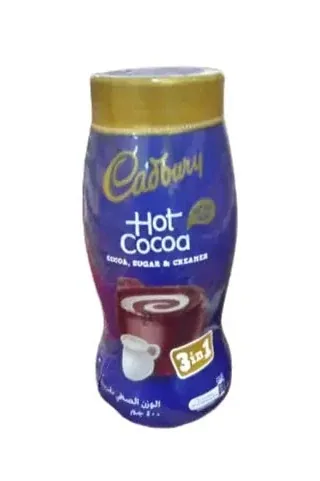 Cadbury Hot Cocoa 3-in-1 500g – Rich Chocolate Drink Mix