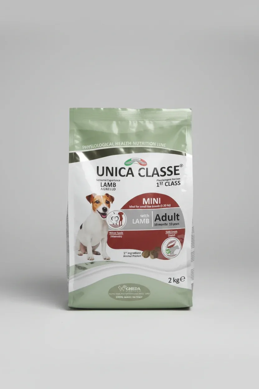 Unica Classe Adult Mini Dry Dog Food with Lamb - 2kg