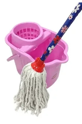 Cleaning Set with Bucket and Mop