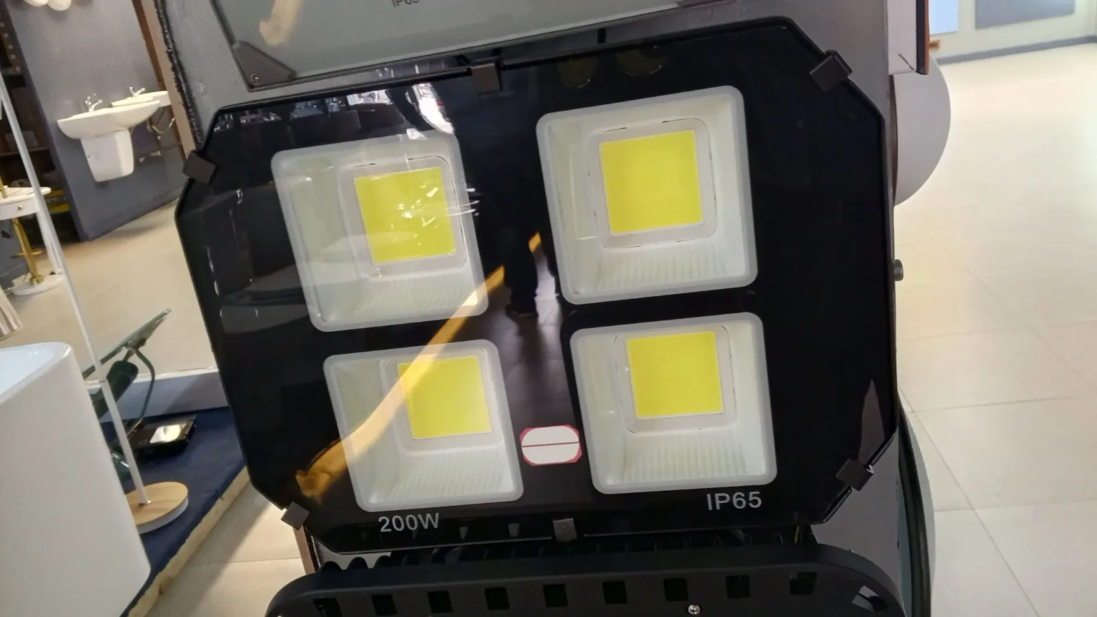 Black LED Floodlight