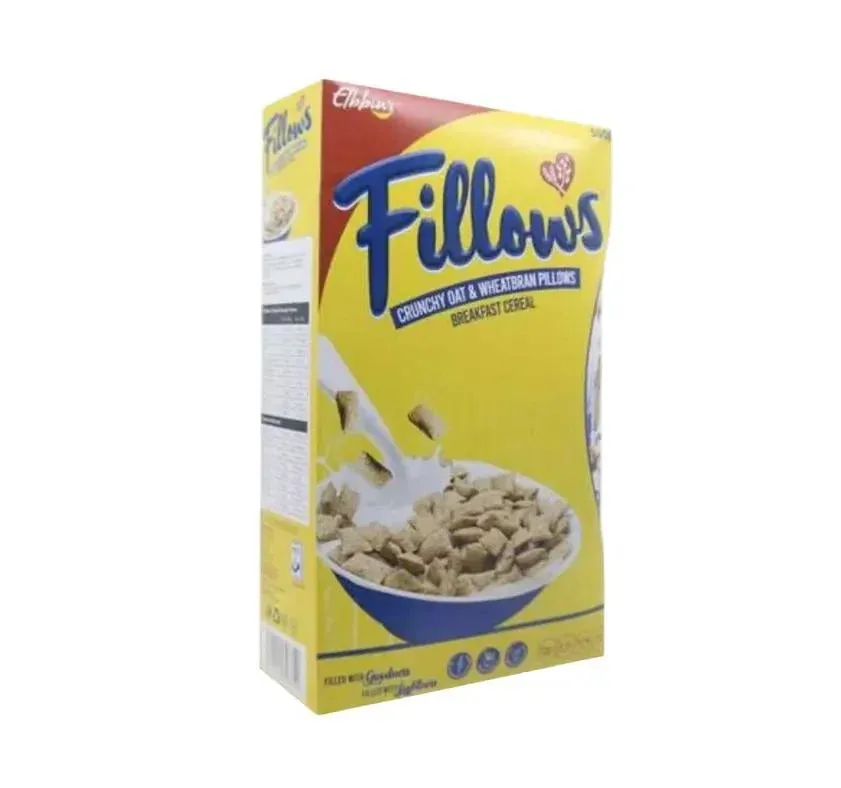 Elbbin's Fillows Crunchy Oat & Wheatbran Pillows Breakfast Cereal 500g