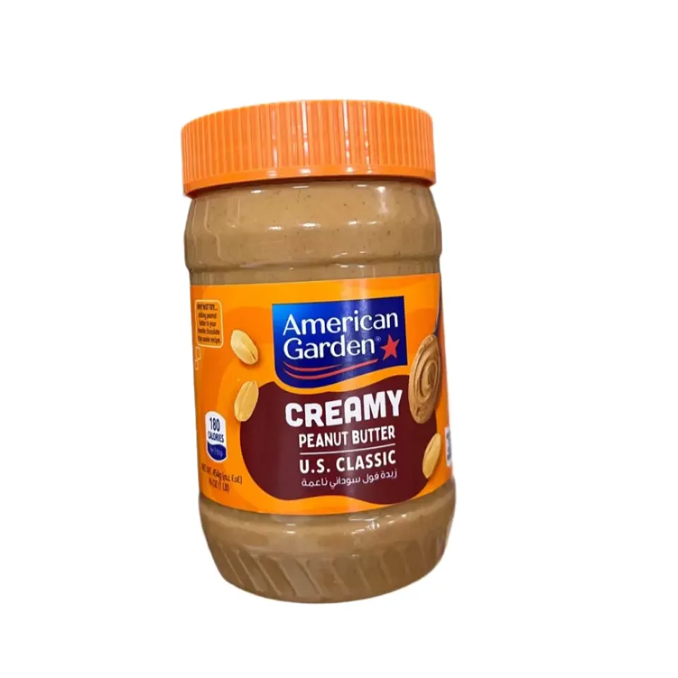 American Garden Creamy Peanut Butter - 454g