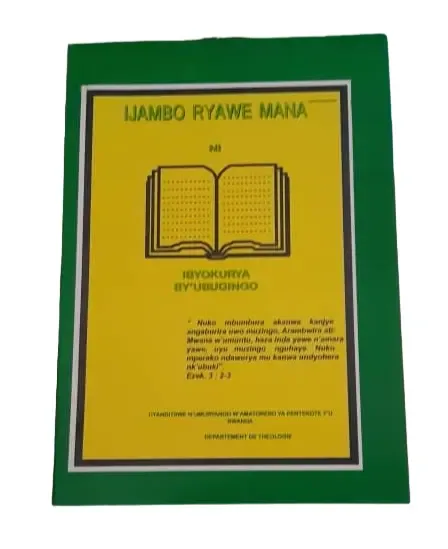 Igitabo: Ijambo Ryawe Mana N'Ibyokurya By'ubugingo