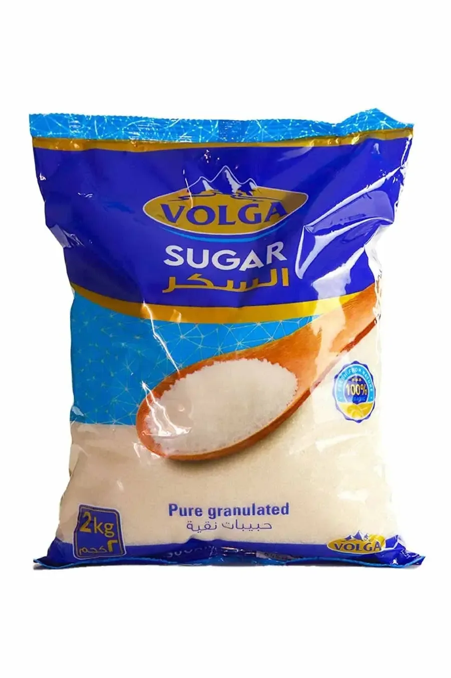 Volga Pure Granulated White Sugar 2kg