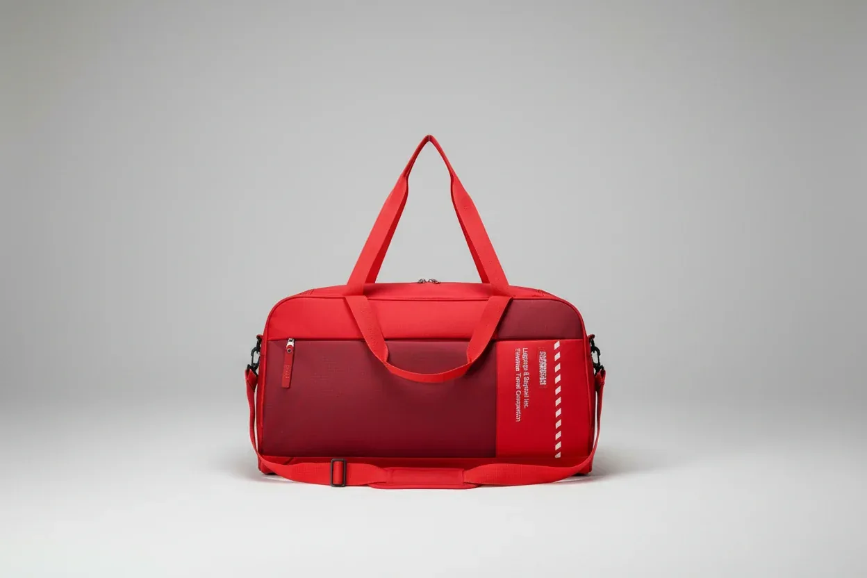 Tourister Red Travel Duffel Bag
