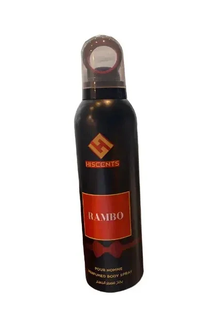 Hiscents Rambo Perfumed Body Spray 200ml