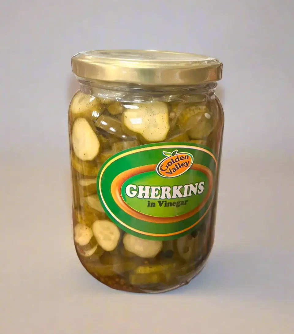 Golden Valley Gherkins in Vinegar 720g