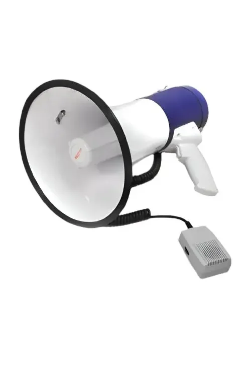 Bullhorn Megaphone Speaker with Rechargeable Battery