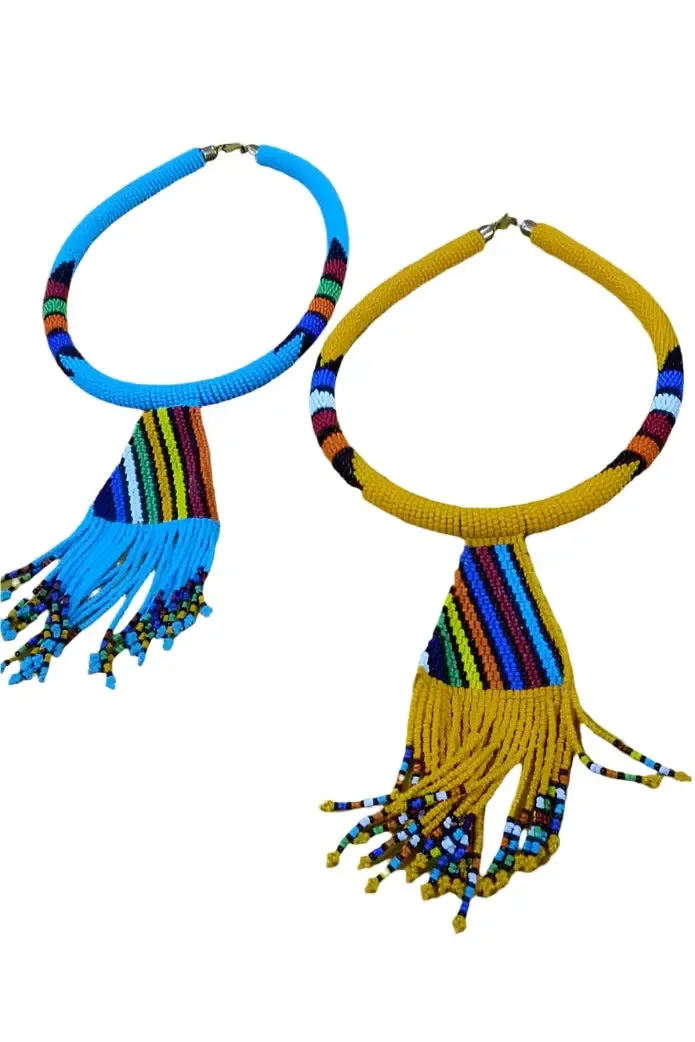 Necklace Urunigi With Beads /1pc