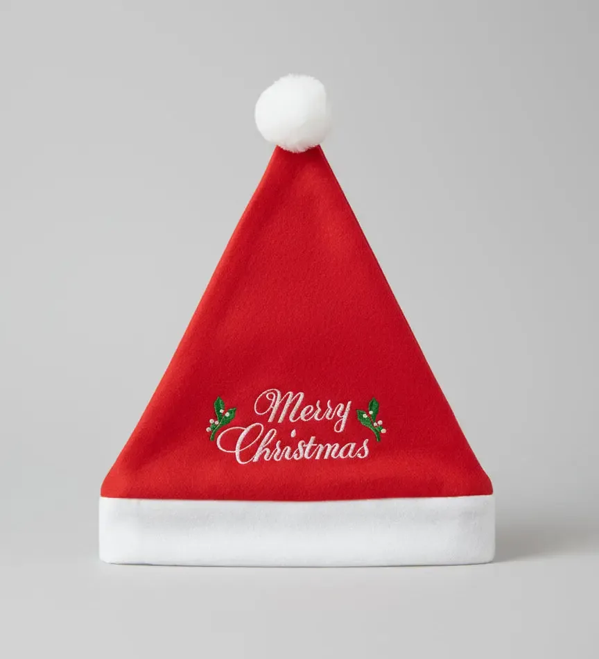Red and White Santa Hats