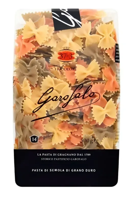 Garofalo Farfalle Tricolore Pasta 500g