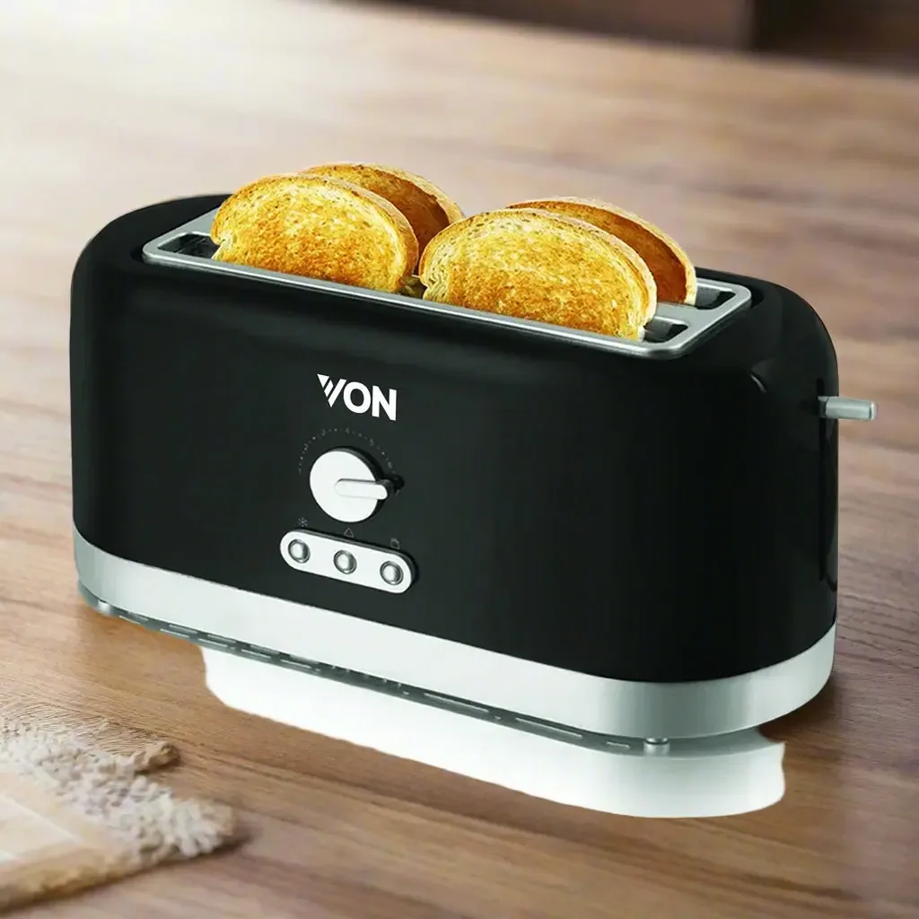 Von 4 Slice Toaster Black