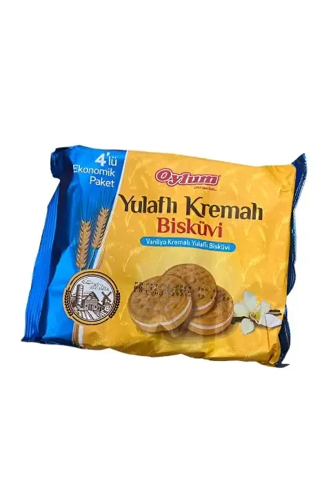 Oylum Oat Cream Biscuit With Vanilla 300g