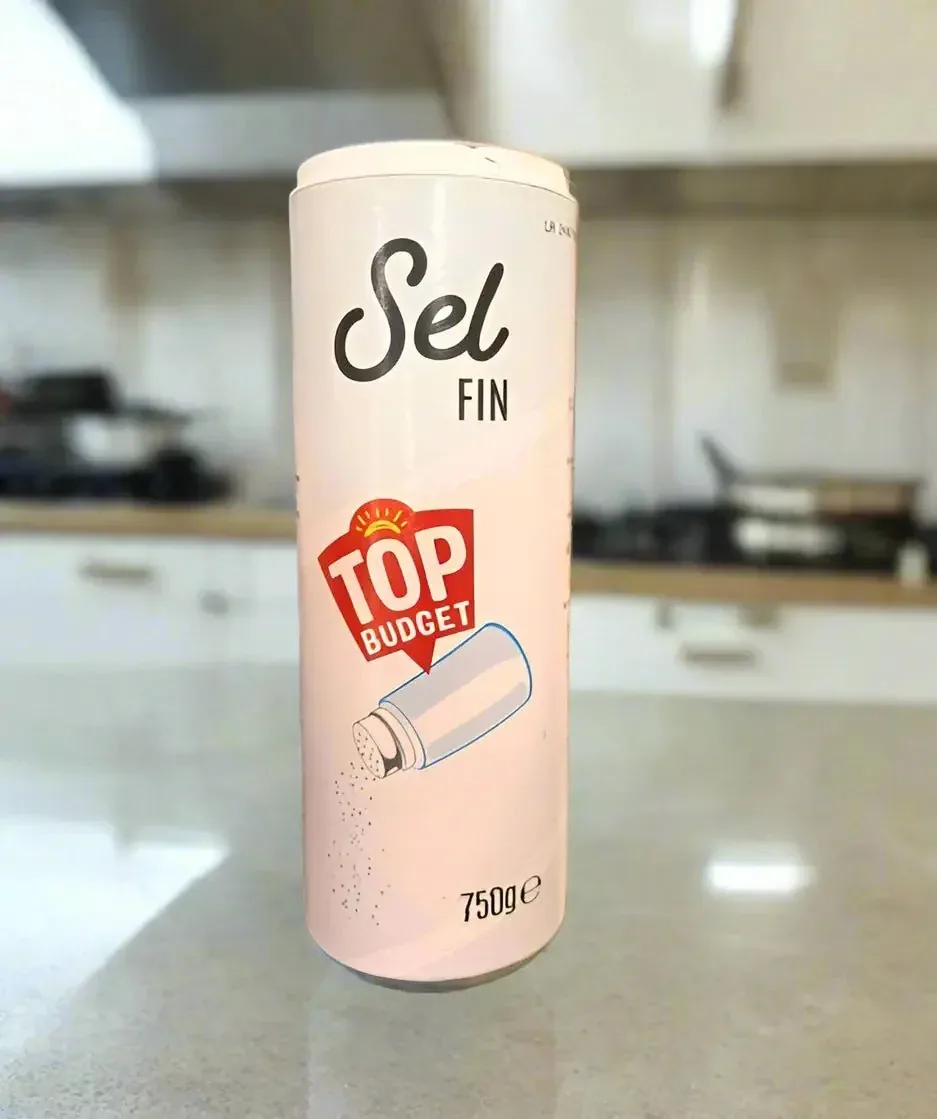 Top Budget Sel Fin Fine Salt 750g