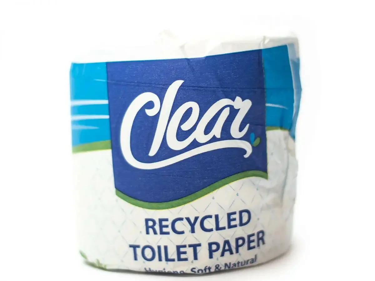 Clear Toilet Paper  Number 2