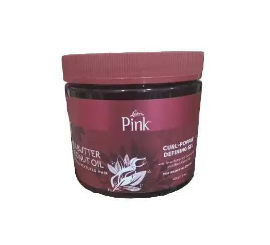 Luster's Pink Shea Butter Coconut Oil Curl-Poppin' Defining Gel 454g