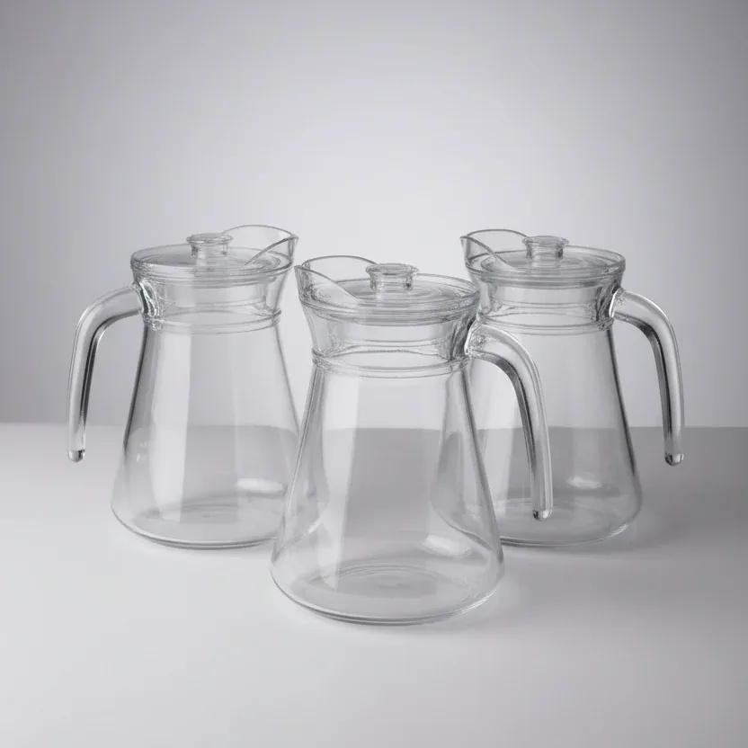 Glass Beverage Pitcher 1pc(1.5L)