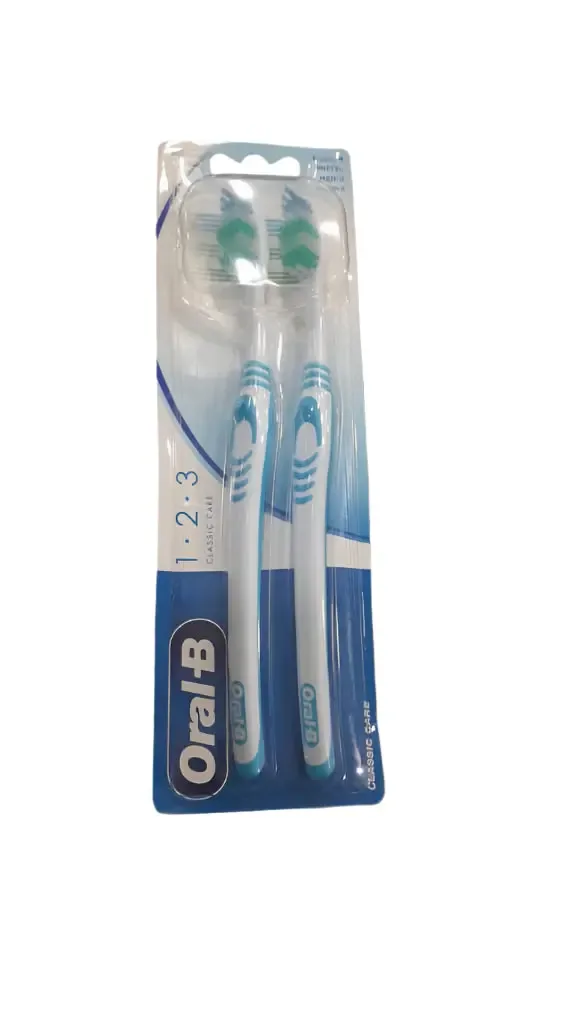 Oral-B Classic Care 1-2-3 Toothbrush , 5.5 Inches