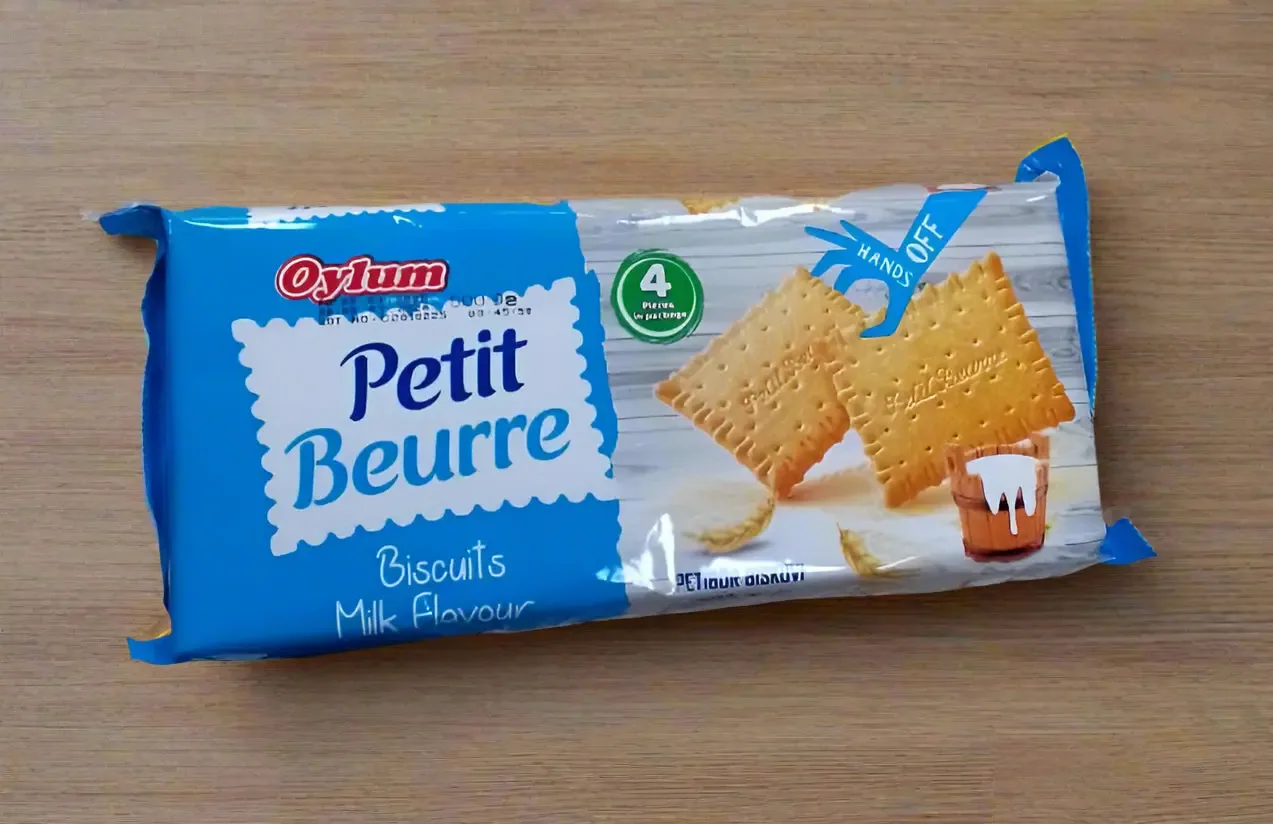Oylum Petit Beurre Biscuits Milk Flavour 500g
