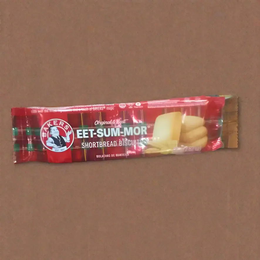 Bakers Eet-Sum-Mor Shortbread Biscuits 80g