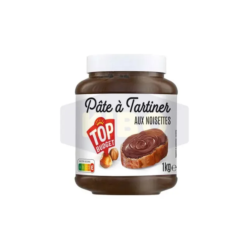 Top Budget Pâte à tartiner aux noisettes, 1kg