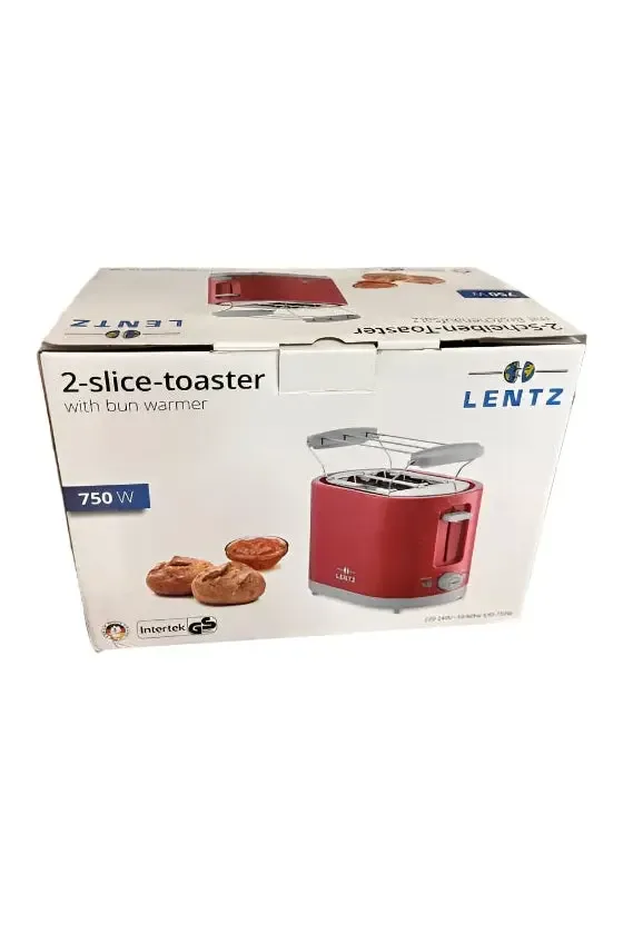 LENTZ 2-Slice-Toaster with Bun Warmer