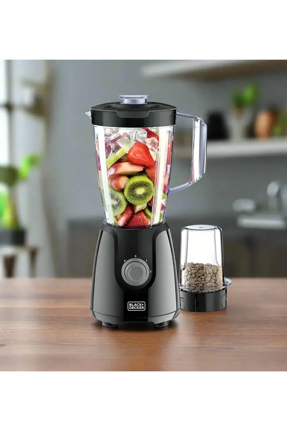 Black+Decker Blender with Grinder Mill 400W