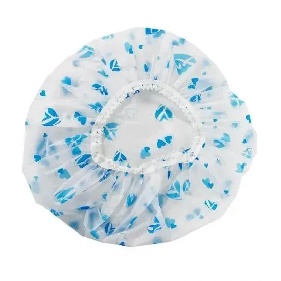 Bath & Shower Disposable Shower Caps – Waterproof Hair Protection /pc