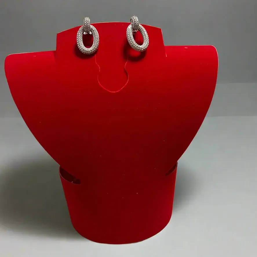 Dazzling Silver Oval Earrings
