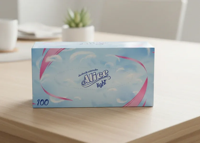 Alice Light Soft Facial Tissues – 100 tissues