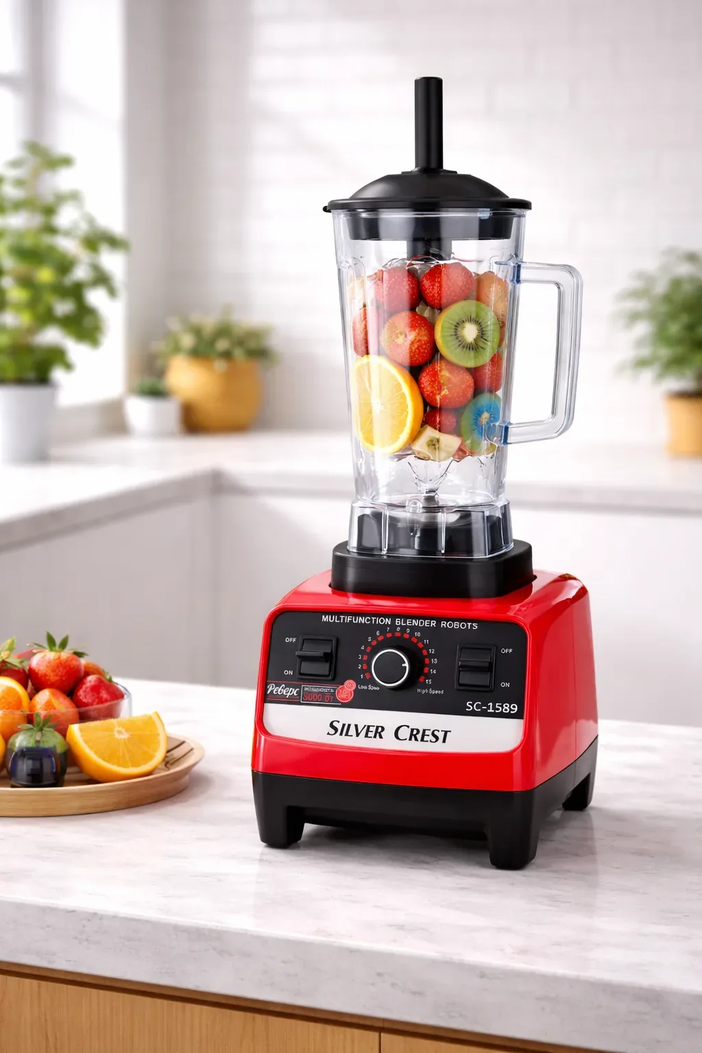 Silver Crest High-Power Multifunction Blender SC-1589 (3000W)