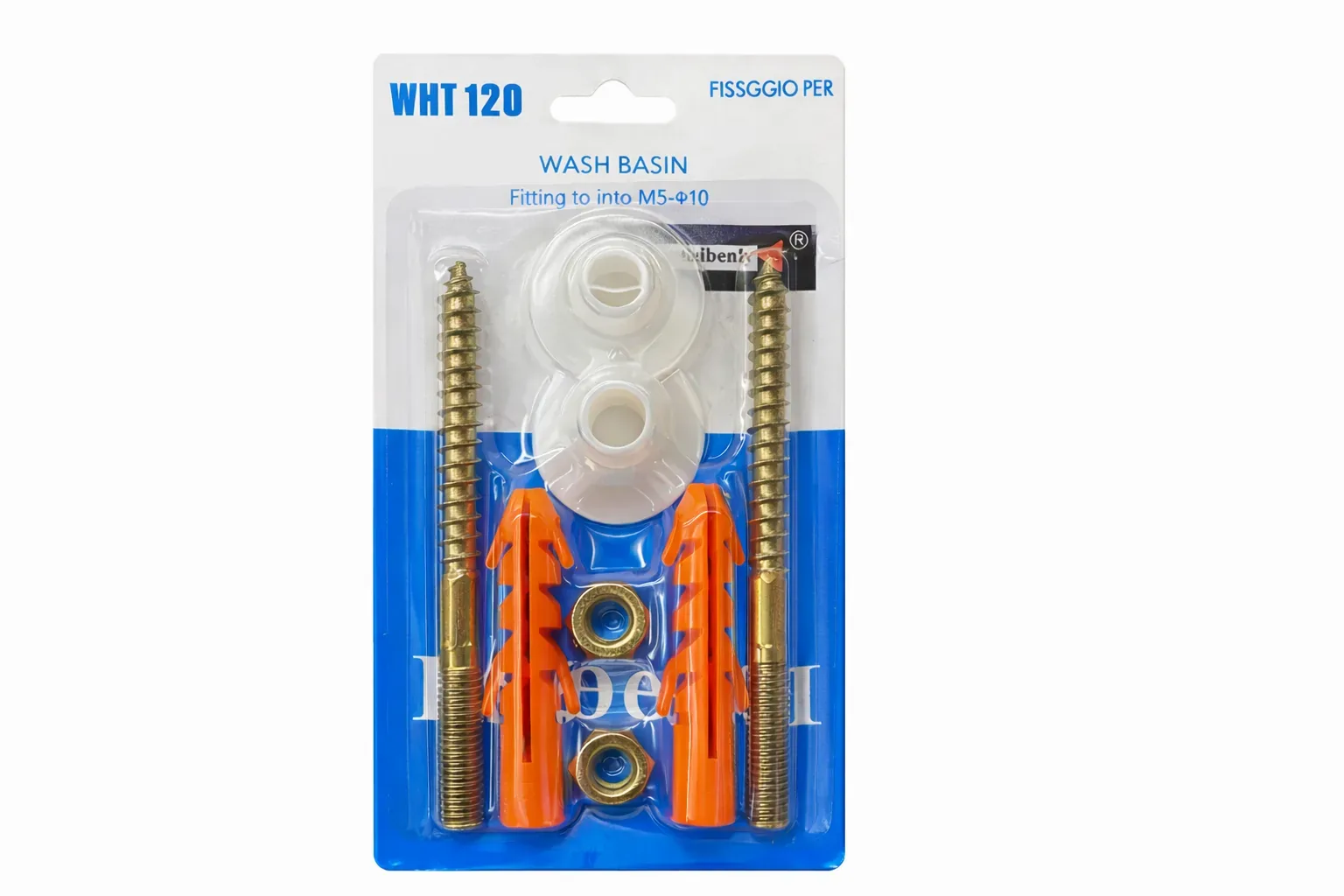 Wash Basin Mounting Bolt Kit (WHT 120) – Sink Fixing Set