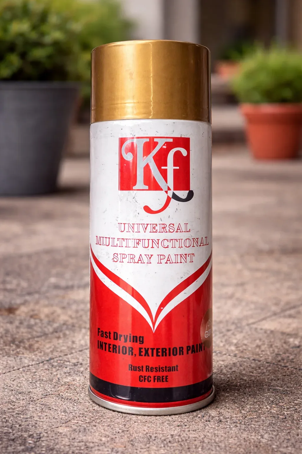 KF Universal Multi-functional Spray Paint (Gold Finish)