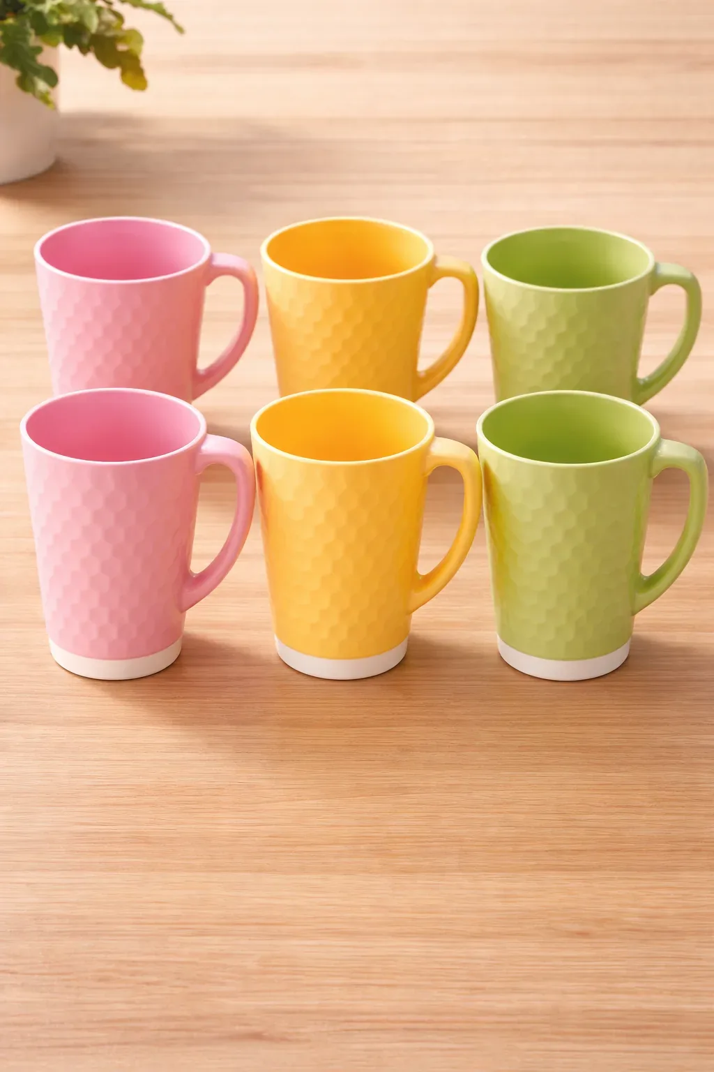 Textured Plastic Drinking Cup