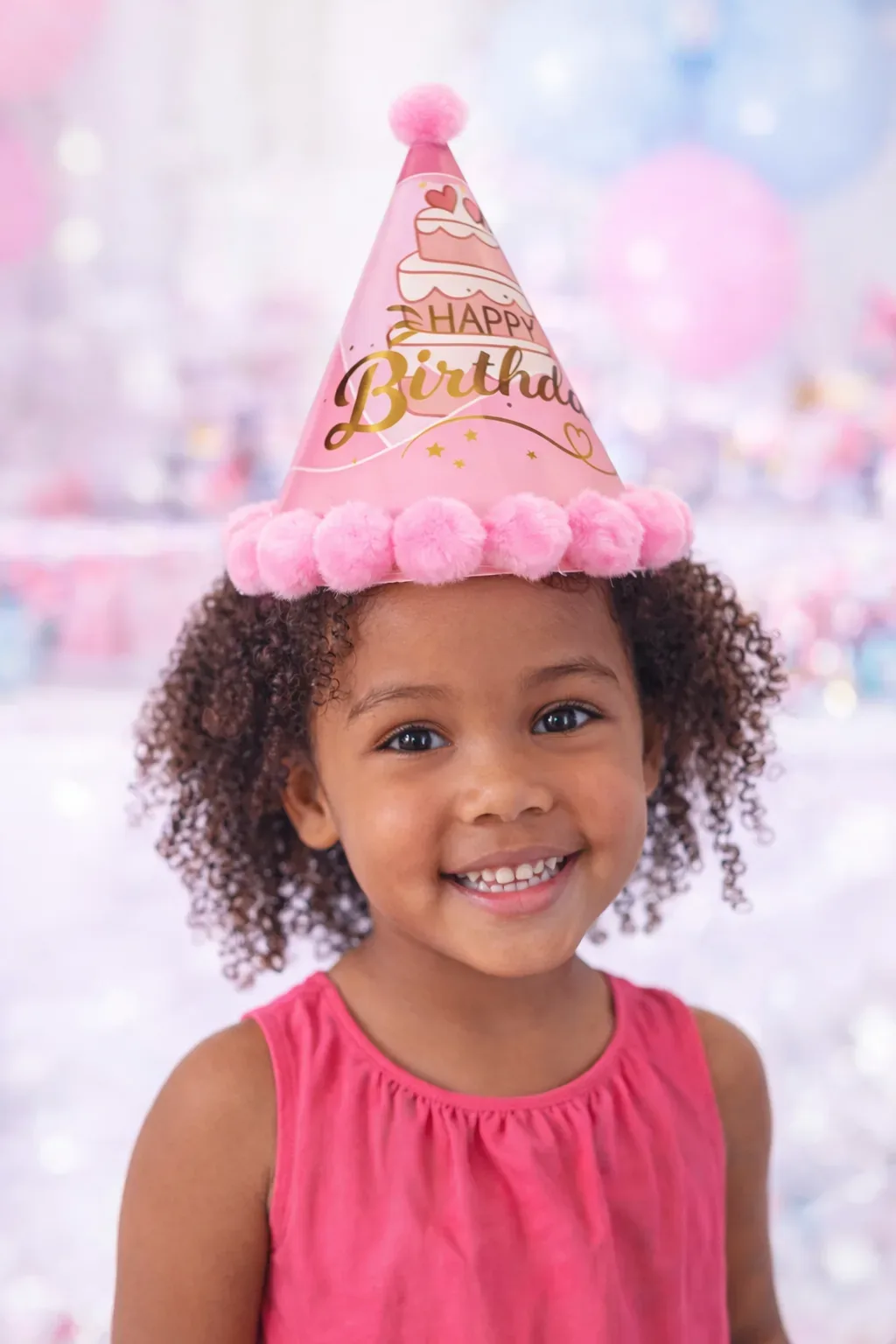 Happy Birthday Party Hats Set