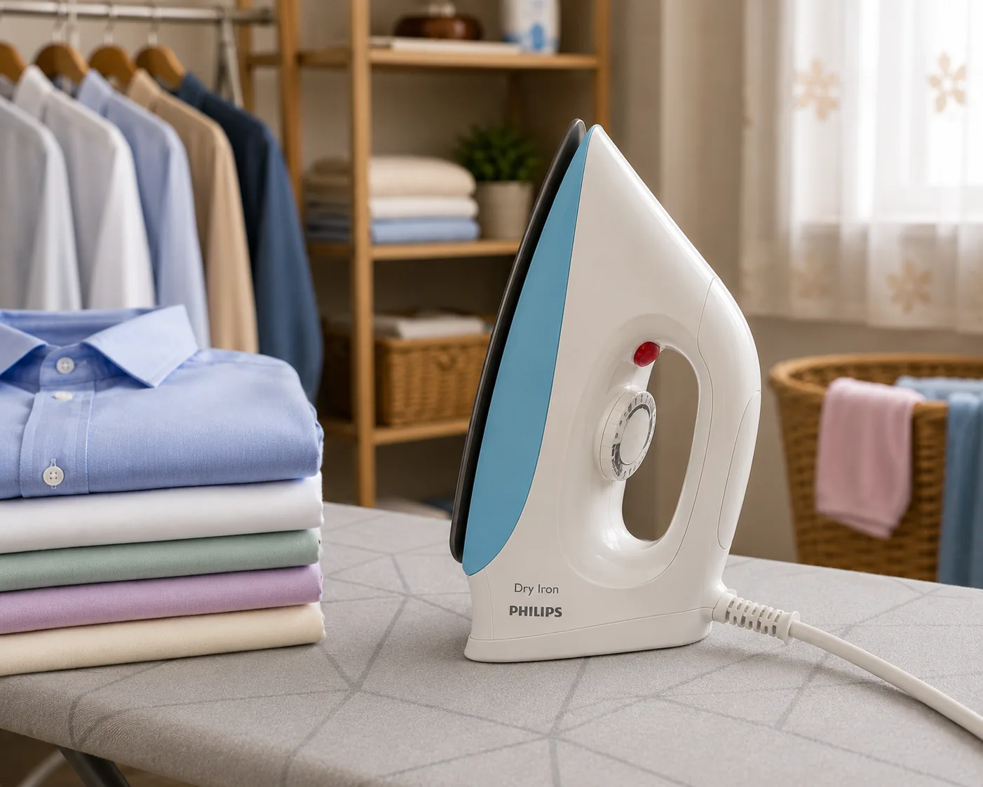 Philips Dry Iron A-146 – Non-Stick Clothes Iron