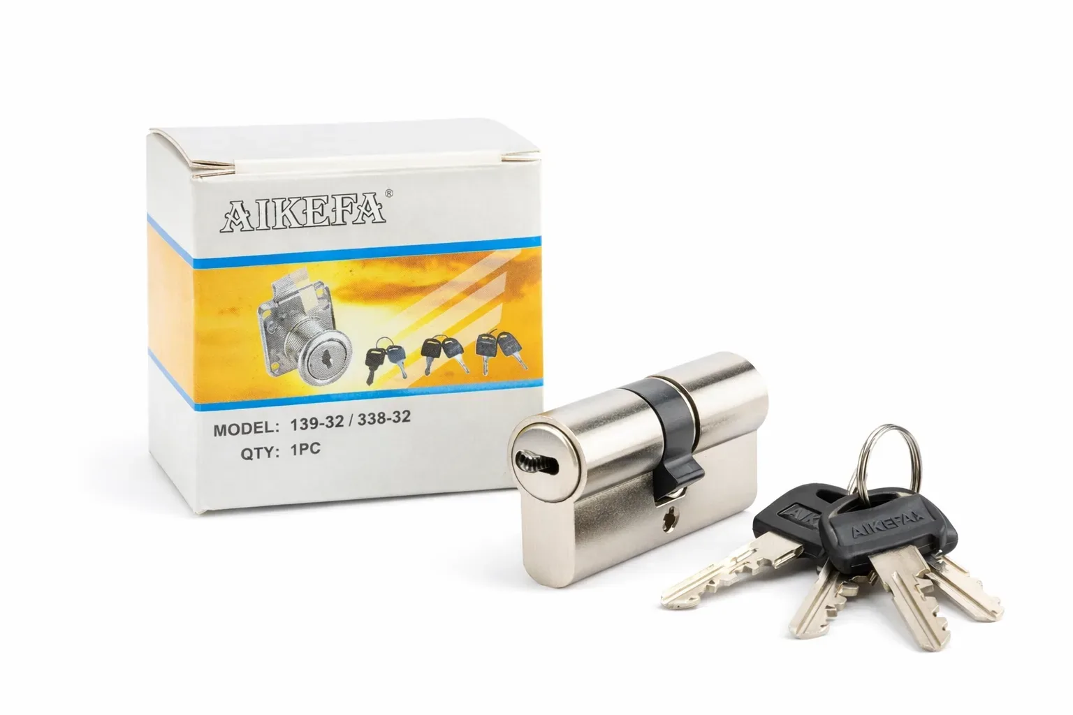 AIKEFA 139-32 Door Lock Cylinder with Keys