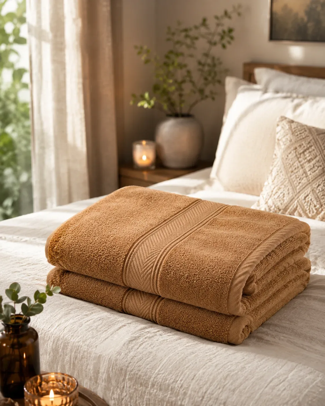 Premium Soft Bath Towel – 180cm × 60cm – Available in Multiple Colors