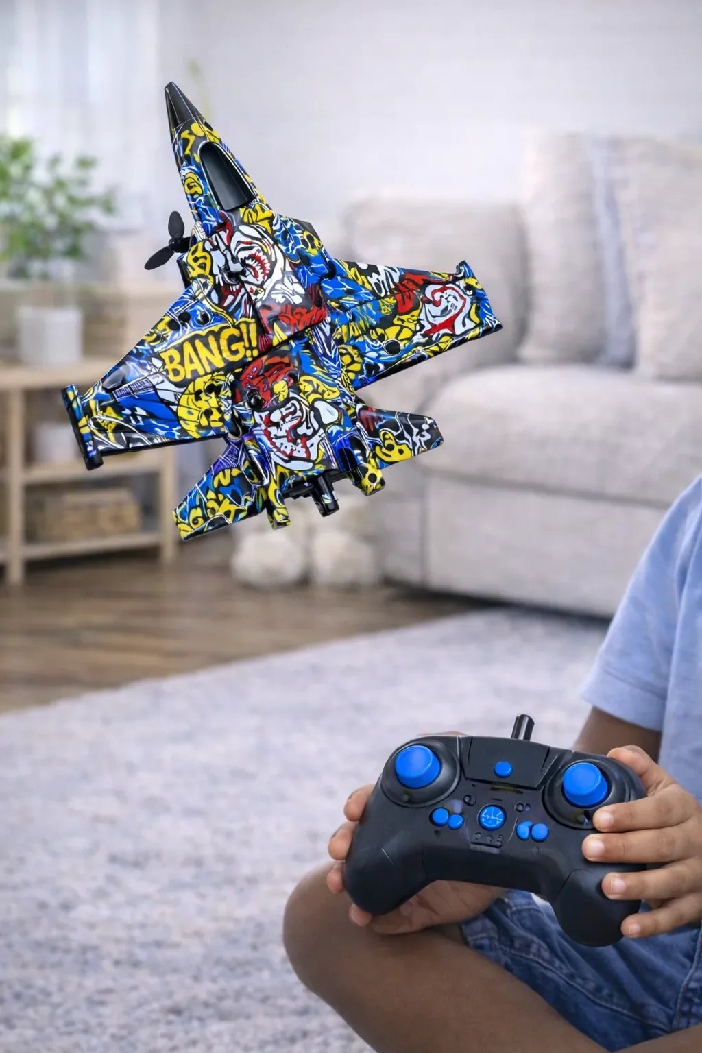 controller + flying plane 2 in 1