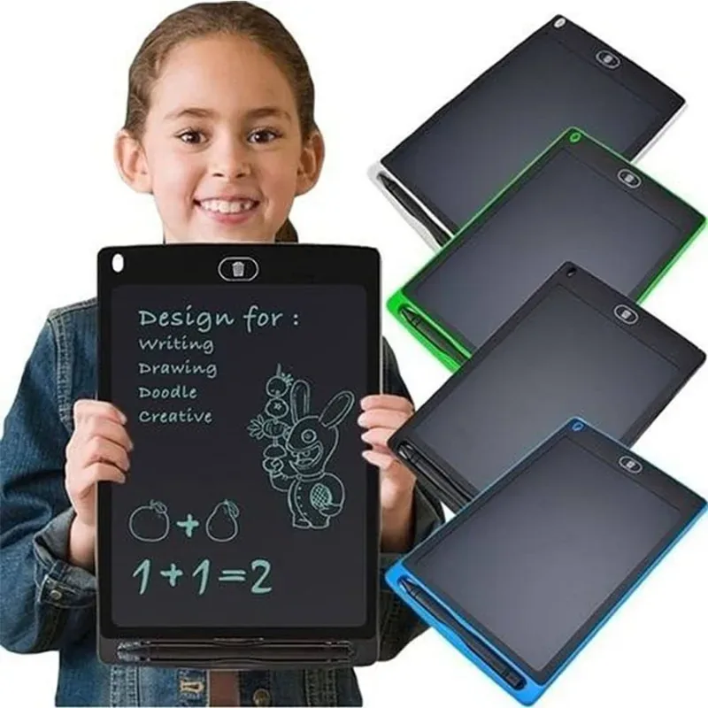 LCD Writing Tablet for Kids & Adults (8”, 10”, 12” Digital Drawing Pad)